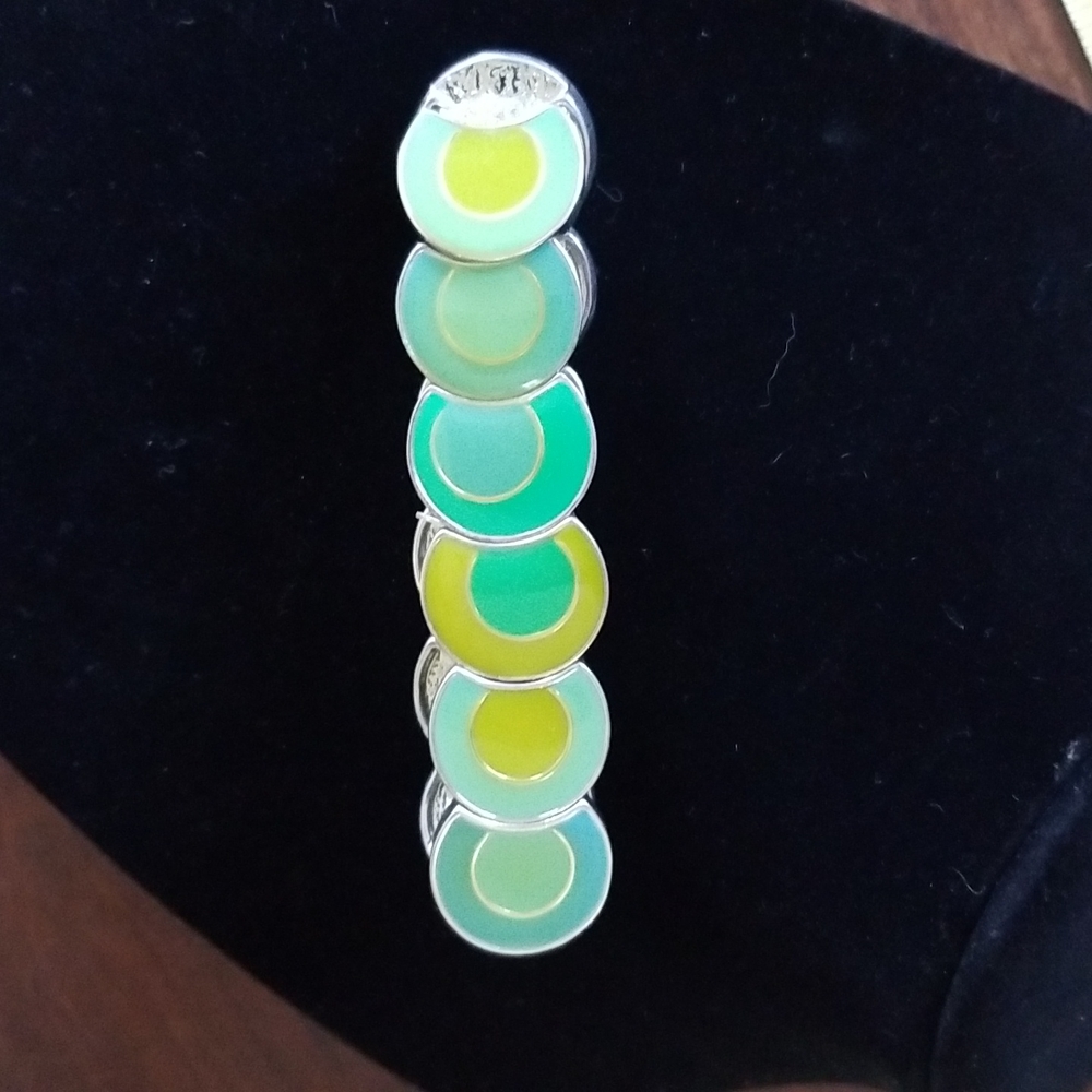 Shades of Green and Blue Bracelet
